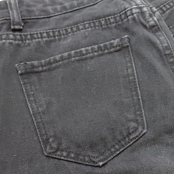 Classic Black Denim Shorts - Picture 11 of 16